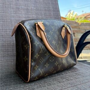 Brown LV L0uis Monogram Speedy Handbag
